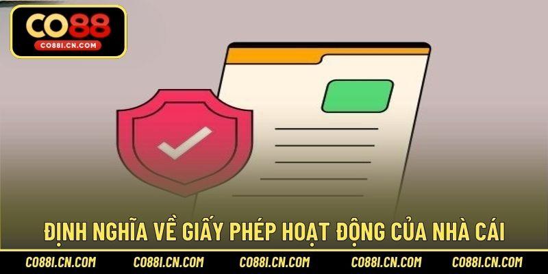 Giấy Phép Hoạt Động - Cơ Sở Khẳng Định Uy Tín Nhà Cái
