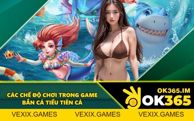 Bắn Cá Tiểu Tiên Cá - Hòa Mình Vào Thế Giới Đại Dương Rực Rỡ